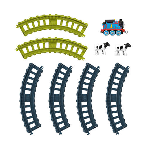 Thomas & Friends  โทมัส & เฟรน ชุดรางรถไฟโทมัสแบบตีลังกาพร้อมหัวรถไฟ - คละแบบ