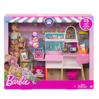 Barbie บาร์บี้  ตุ๊กตาบาร์บี้และสัตว์เลี้ยงบูติกเพลย์เซ็ต