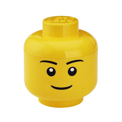 Lego เลโก้ กล่องเก็บบริครูปหัวมินิฟิกเกอร์ ขนาดเล็ก เด็กชาย