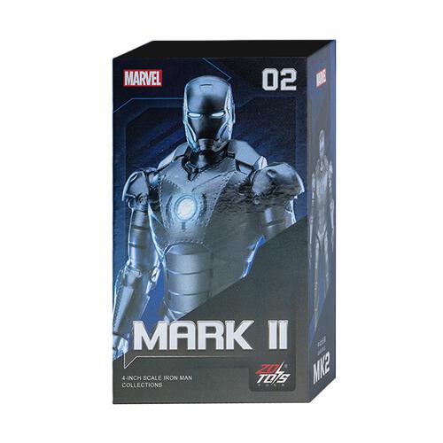 ฟิกเกอร์ ZD TOYS Marvel Iron Man MK2 ขนาด 4 นิ้ว