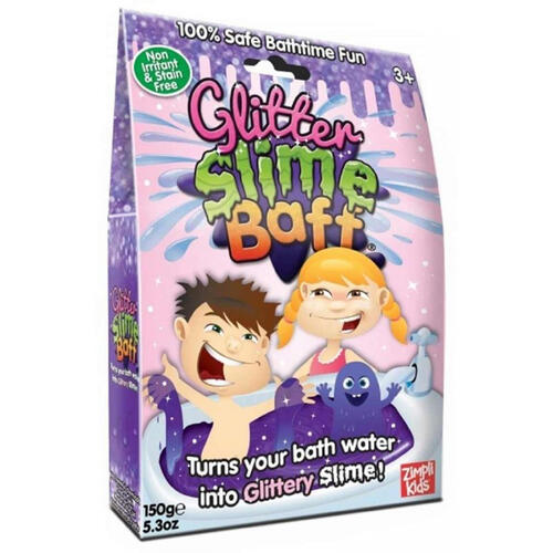 Glitter Slime กลิตเตอร์ สไลม์ บาฟ สีม่วง