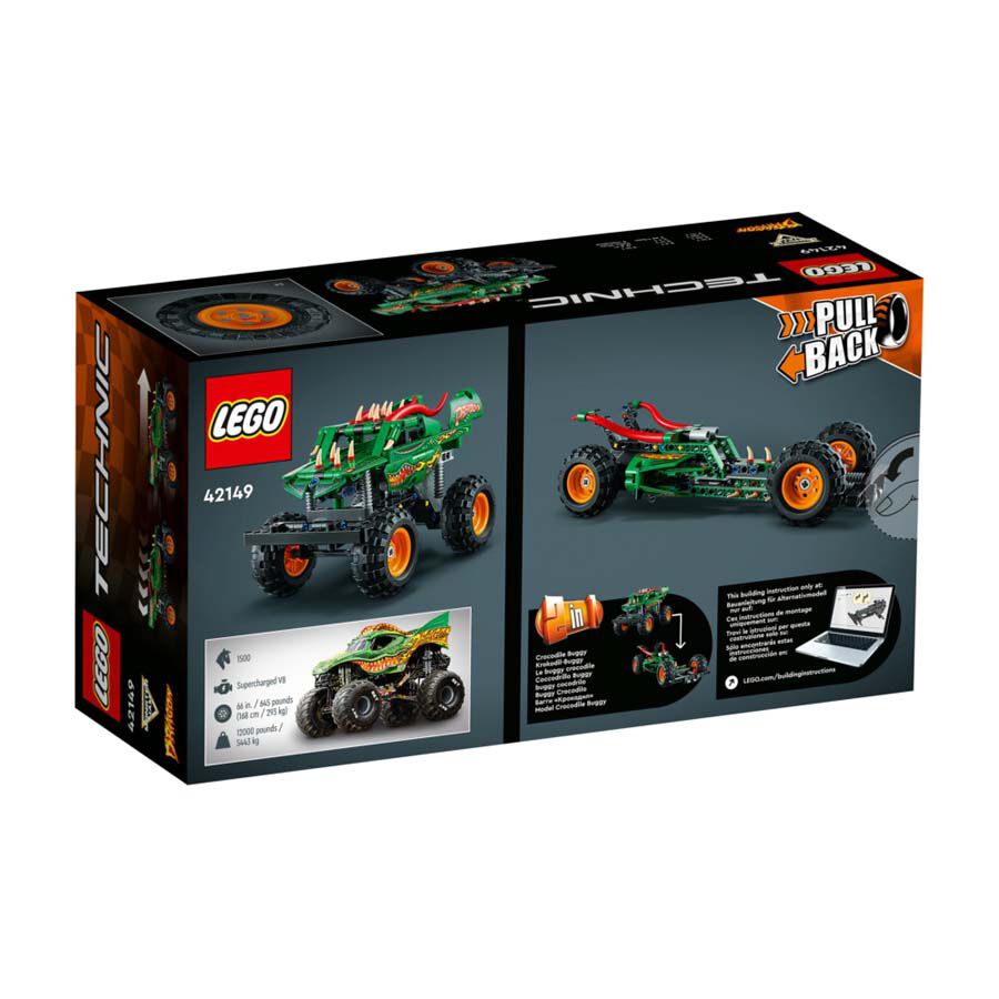 Lego technic pull back truck shop
