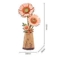Rolife Light Orange Gerbera