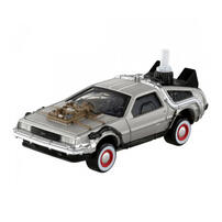 Tomica Premium Unlimited No.02 Back To The Future III Time Machine Diecast
