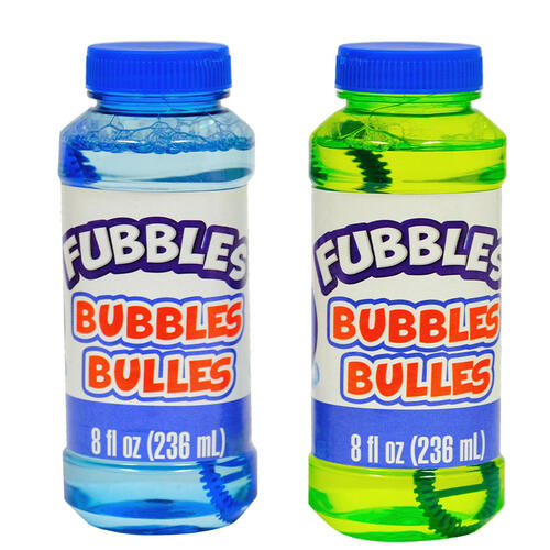Fubbles 8oz Bubble Solution - Assorted