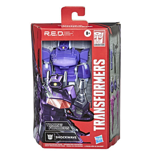 Transformers Shockwave R.E.D. (Robot Enhanced Design) Action Figure