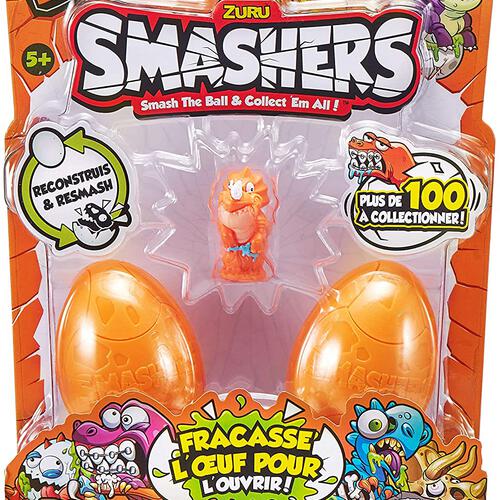 Smashers Dino Egg 3Pck Series 3 Assorted