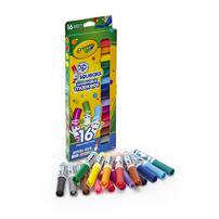 Crayola เครโยล่า สีเมจิก 16แท่งเล็ก ล้างออกได้ ไร้สารพิษ