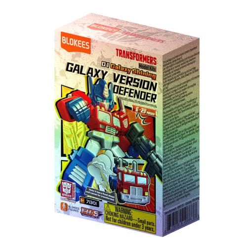 Blokees Transformers Galazy Version Defender 01 Galaxy Shining Blinx Box - Assorted