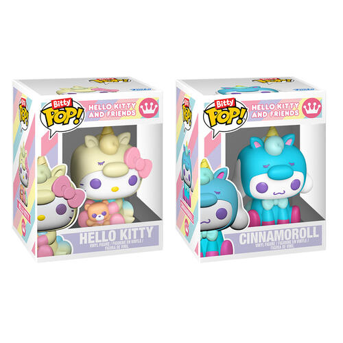 Funko Bitty POP! Hello Kitty and Friends - Hello Kitty & Cinnamoroll Vinyl Figures Pack