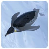 Takara Tomy Ania Animal AS-09 Emperor Penguin (Floatable)