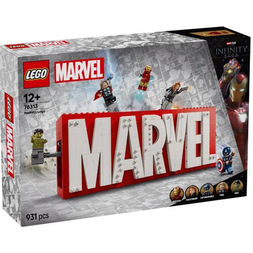 LEGO Marvel Marvel Logo & Minifigures 76313