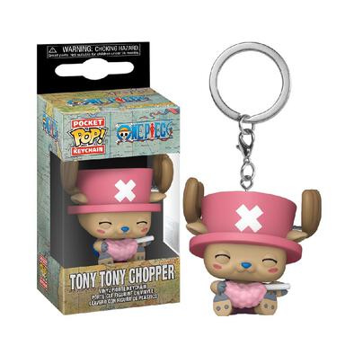 พวงกุญแจฟิกเกอร์ Funko Pocket POP! One Piece - โทนี่ โทนี่ ช็อปเปอร์ กับสายไหม