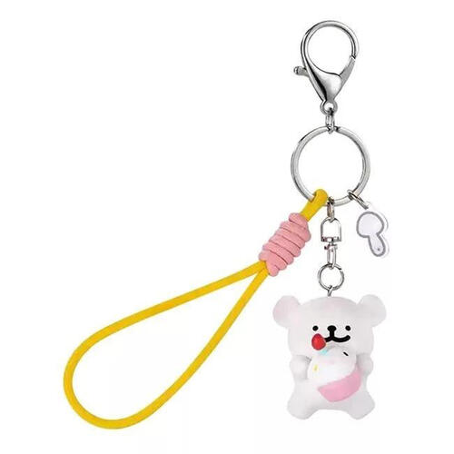 Funism Maltese And Cupcake Keychain