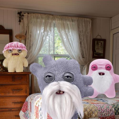 Fuggler Old Fogies Plush 9'' - Assorted (1 Pcs)