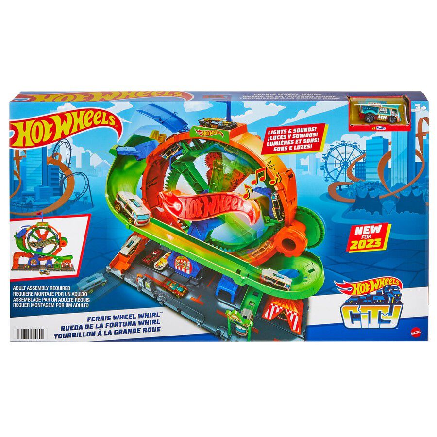Hot Wheels City Ferris Wheel Whirl Toys