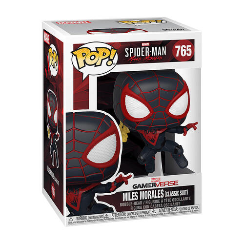 Funko Pop! Marvel Spirder-Man - Miles Morales (Classic Suit) Figure