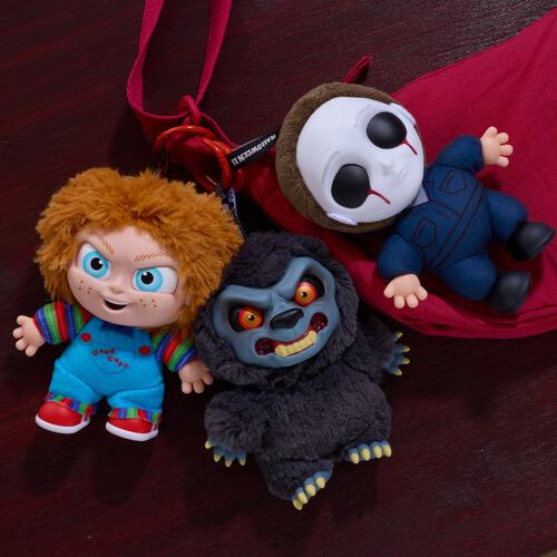 Tiny Nightmares Fright Face ตุ๊กตาผ้าหน้าไวนิลสำหรับสะสม - กล่องสุ่ม (1 ชิ้น)