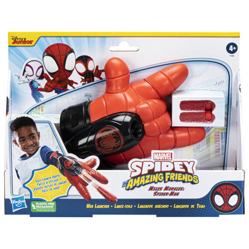 Marvel Spidey and His Amazing Friends Miles Morales Spider-Man Web Launcher