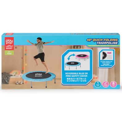 playpop 48" Quick-Folding Trampoline
