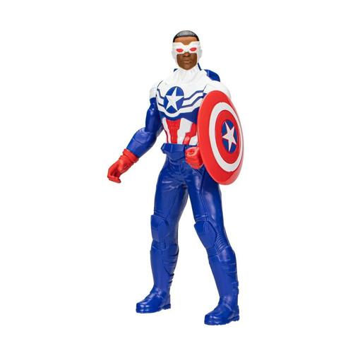 Marvel Captain America Action Figure with Shield Marvel Mighty Hero Series 9"