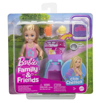 Barbie Doll Chelsea Backpack Cupcake And Baking Picnic