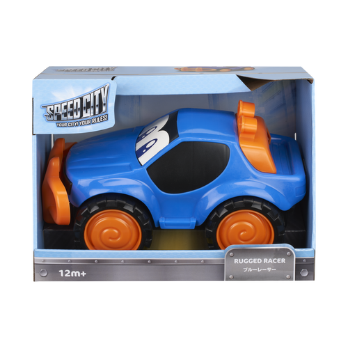 Speed City Junior Smiley Racer (Blue)