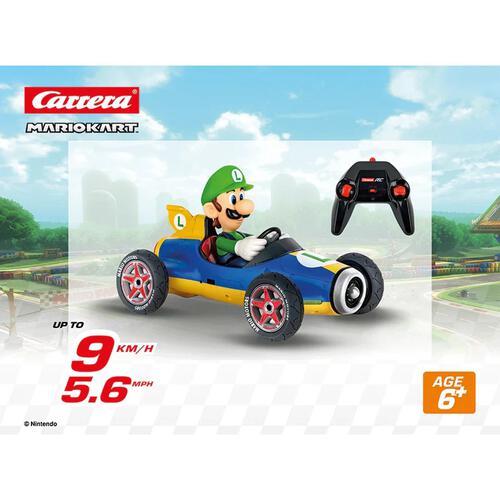 Carrera รถบังคับขนาด 1:18 Mario Kart รุ่น Mach 8 &ndash;  ลุยจิ