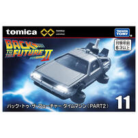 Tomica Premium Unlimited No.11 Back To The Future II Time Machine Diecast