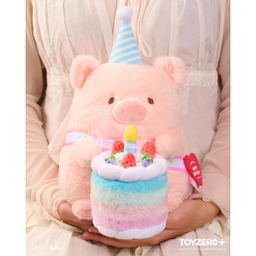 Lulu The Piggy Birthday Lulu Plush (28cm)