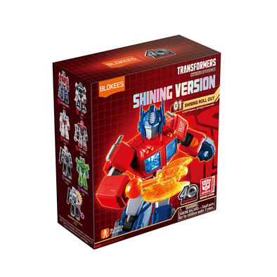 Blokees Transformers Shining Version 01 Shining Roll Out Blind Box - Assorted