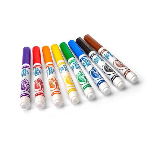Crayola Young Kids 8CT สีเมจิกล้างออกได้