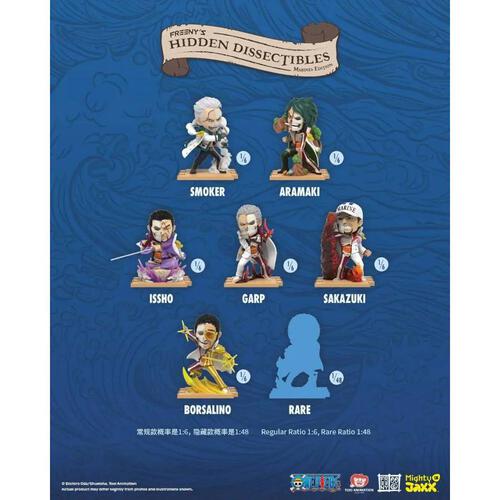 Mighty Jaxx Freeny's Hidden Dissectibles: One Piece Marines Edition - Blind Box (1 Pc)