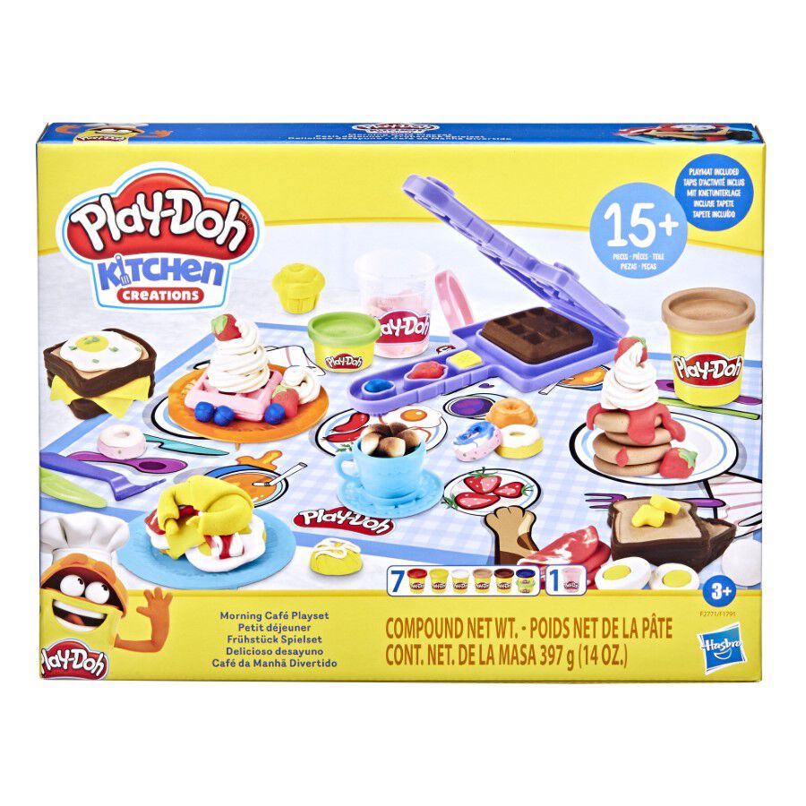 Play Doh Kitchen Creations Morning Cafe Playset