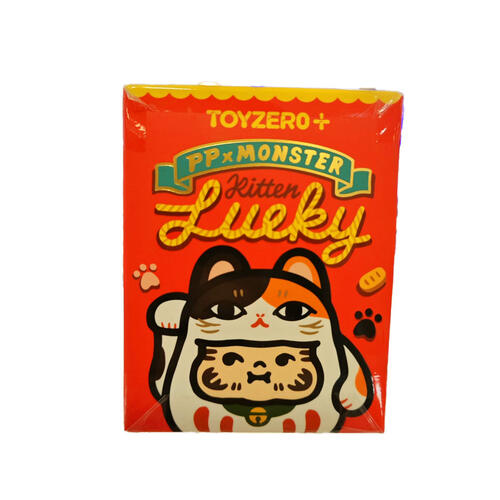 TOYZEROPLUS PP x Monster Lucky Kitten Daruma Blind Box - Assorted