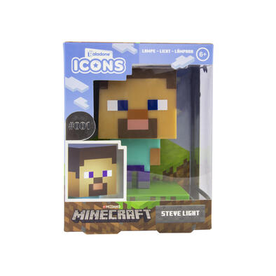 Paladone Icons Minecraft Steve Light