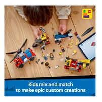 LEGO City Helicopter, Fire Truck & Submarine Remix 60462