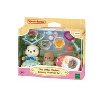 Sylvanian Families Sea Otter Sisters-Splashy Snorkel Set 5804