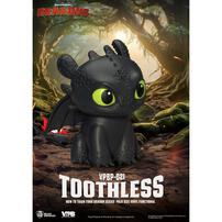 Beast Kingdom How to Train Your Dragon Series Palm Size Vinyl Functional Figurine: Toothless