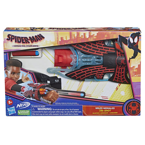 Marvel Spider-Man: Across the Spider-Verse Miles Morales Tri-Shot Blaster