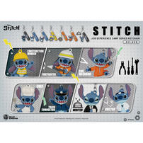 Beast Kingdom Disney Stitch Job Experience Camp Keychain Blind Box - Assorted