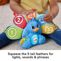 Fisher-Price  Linkimals Counting & Color Peacock