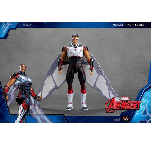 ฟิกเกอร์แอ็คชั่น Falcon จาก Marvel Avengers ของ ZD Toys ขนาด 7 นิ้ว