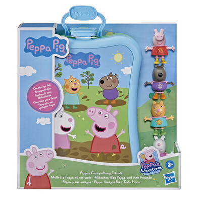 Peppa Pig เปปป้าพิก กล่องเก็บฟิกเกอร์แบบพกพา