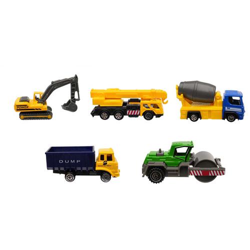 playpop 5-Pack Diecast Vehicles - Construction