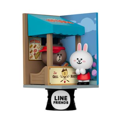 BEAST KINGDOM Hot Dog: Line Friends (D-Stage)
