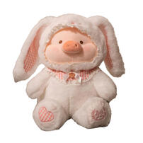 Lulu The Piggy 28cm Bunny Lulu Plush (White)