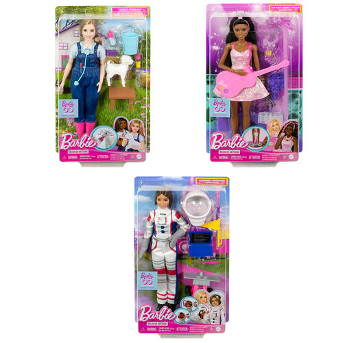 Barbie 65Th Anniversary Career Doll  - Assorted