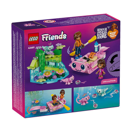 LEGO Friends Axolotl Adventure Boat 42681