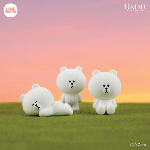 Line Friends Meets Urdu กล่องสุ่ม Flocking Series - คละแบบ